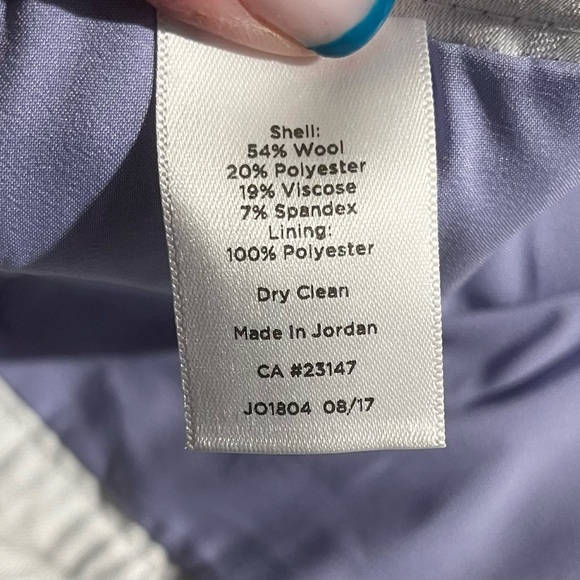 Talbots Women's Hampshire Plus Size Petite Dress Pants - Picture 4 of 5